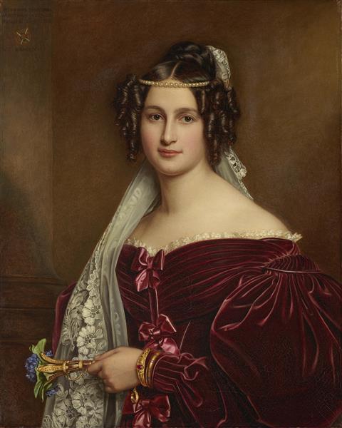 Crescentia Bourgin, 1833 - Joseph Karl Stieler