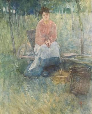 Seated Woman, 1906 - Frances Mary Hodgkins