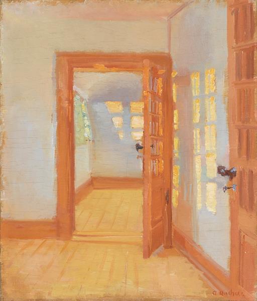 Brøndum's Annex, 1917 - Anna Ancher