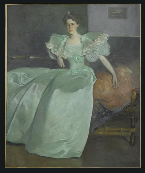 Miss Helen Manice (later Mrs. Henry M. Alexander), 1895 - Джон Уайт Александер