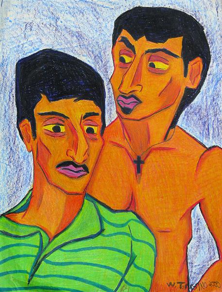 Two Brothers, 1989 - Walter Tomasino