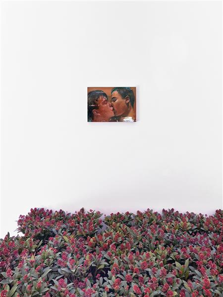 The kissers, Skimmia Japonica (Male), Ncontemporary Gallery, Cristiano Tassinari, 2022 - Cristiano Tassinari