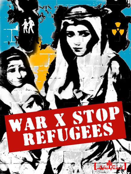 War x Stop Refugees 008, 2021 - Abu Faisal Sergio Tapia