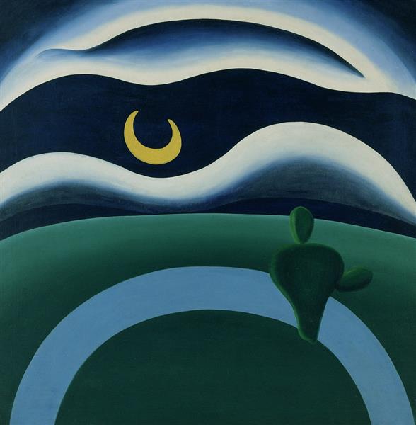 The Moon, 1928 - Tarsila do Amaral