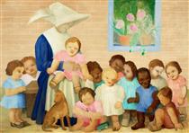 Children (Orphanage) - Tarsila do Amaral