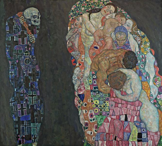 Morte e Vida, 1910 - 1916 - Gustav Klimt