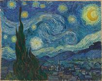 A Noite Estrelada - Vincent van Gogh