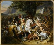 Battle of Las Navas de Tolosa, Reconquista, 1212 - Horace Vernet