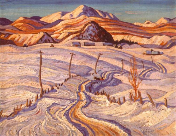 Winter Morning, Charlevoix County, 1933 - A.Y. Jackson