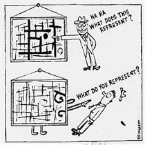 How to Look at Modern Art (detail) - Ad Reinhardt