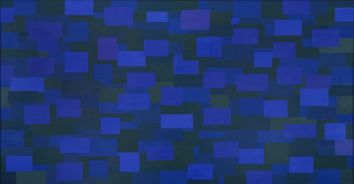 Number 88 (Blue), 1950 - Ед Рейнхардт