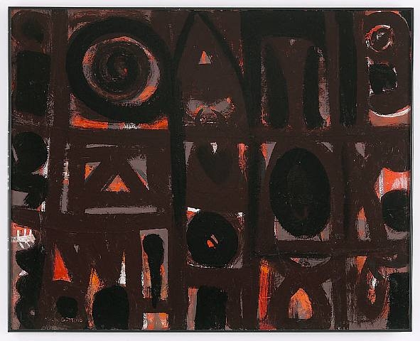 Night Forms, 1950 - Адольф Готлиб