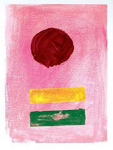 Pink Ground, 1972 - Adolph Gottlieb