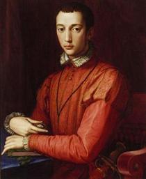 Francesco I de' Medici, Grand Duke of Tuscany - Аньоло Бронзино