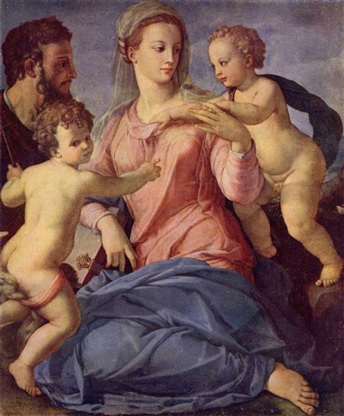 The Holy Family, c.1545 - Аньоло Бронзіно