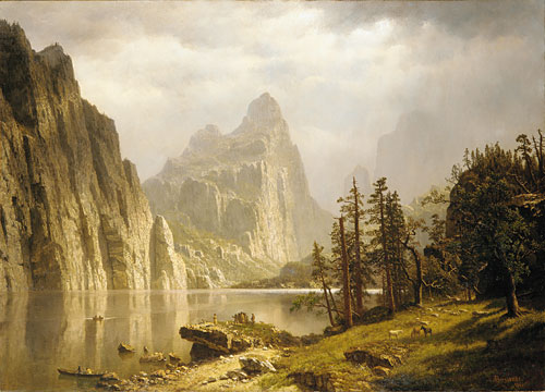 Merced River, Yosemite Valley, 1866 - Альберт Бирштадт