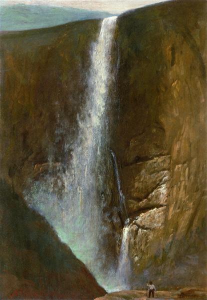 The Falls, 1873 - Альберт Бірштадт