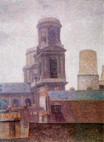 The Towers, Saint-Sulpice - Albert Dubois-Pillet