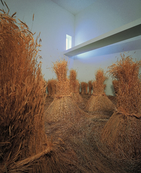 Um campo depois da colheita para deleite estético do nosso corpo, 1976 - Alberto Carneiro