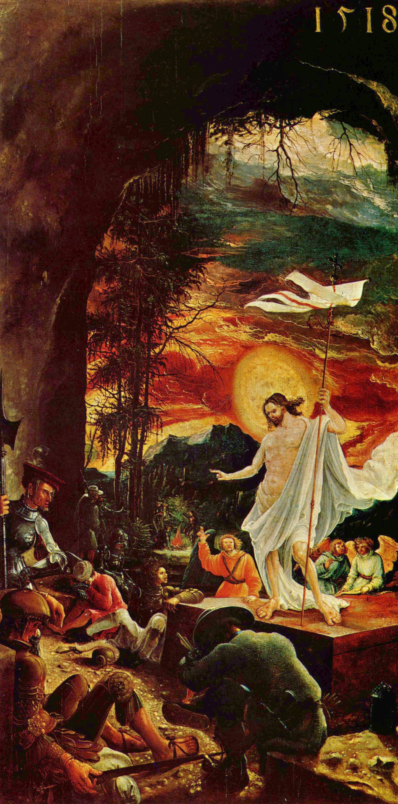 Resurrection of Christ, 1518 Albrecht Altdorfer