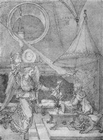 Annunciation - Albrecht Dürer