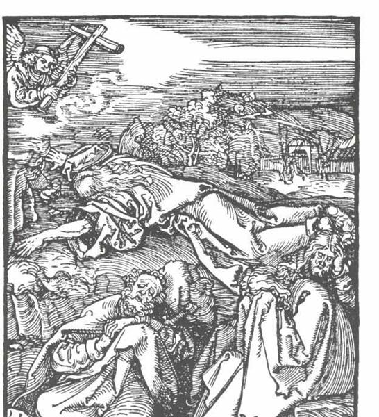Христос на масличной горе, c.1508 - c.1509 - Альбрехт Дюрер