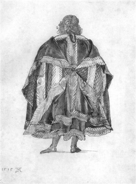 Design to a court dress - Albrecht Dürer