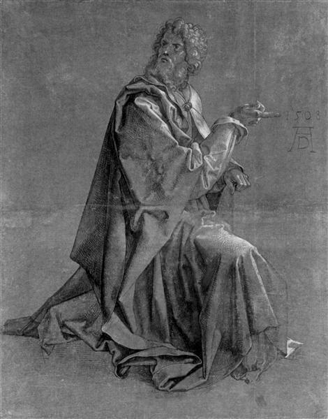 Kneeling Apostle, 1508 - Alberto Durero