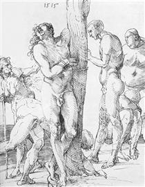 Male and Female Nudes - Albrecht Durer