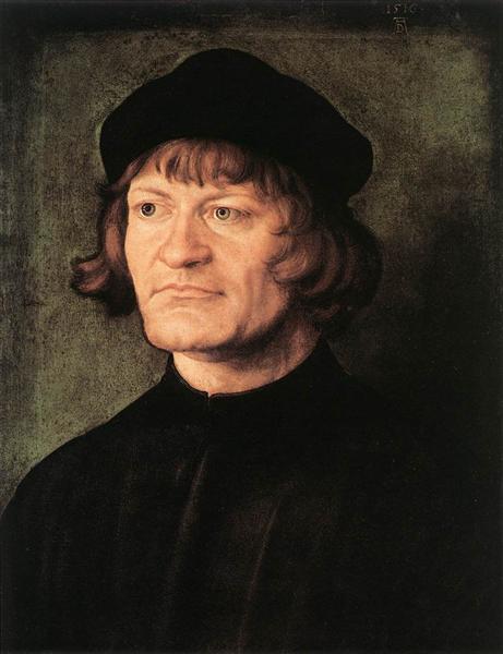 Portrait of a Cleric, 1516 - Альбрехт Дюрер