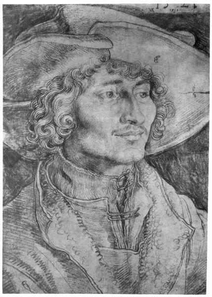 Портрет юноши, 1521 - Альбрехт Дюрер