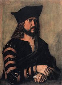 Portrait of Elector Frederick the Wise of Saxony - Albrecht Durer
