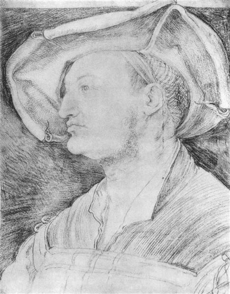Portrait of Ulrich Varnbiiler, 1522 - 杜勒