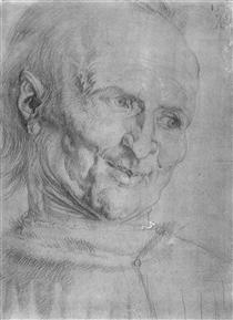 Studies on a great "picture of Mary '  St. Joseph - Albrecht Dürer