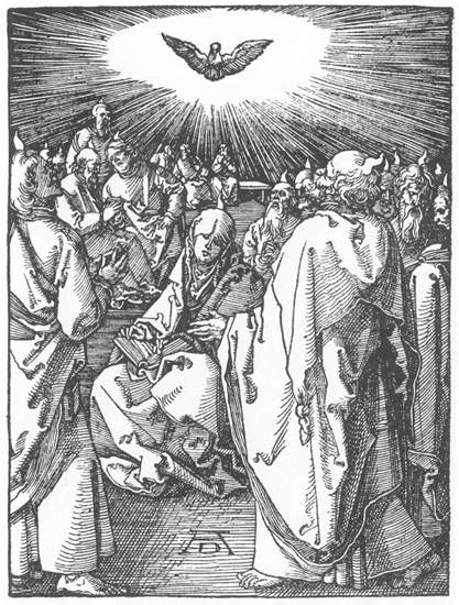 The Descent of the Holy Spirit, 1511 - Альбрехт Дюрер