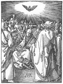 The Descent of the Holy Spirit - Albrecht Dürer
