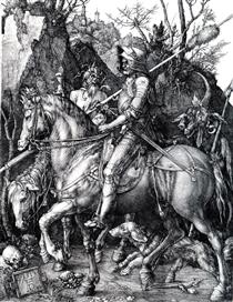 Le Chevalier, la Mort et le Diable - Albrecht Dürer