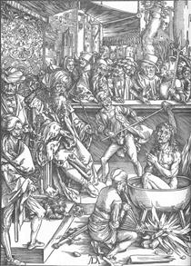 The Martyrdom of St John the Evangelist - Albrecht Durer