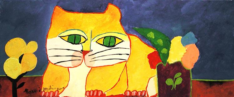 Yellow Cat, 2001 - Aldemir Martins