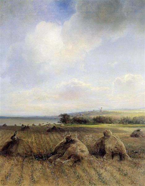 By late summer, on the Volga, 1873 - Aleksey Savrasov