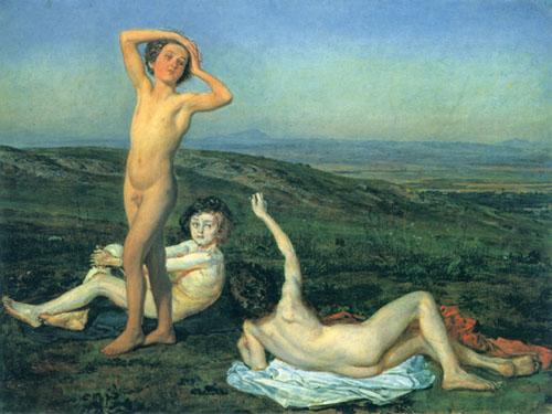 Three nude boys - Alexander Ivanov
