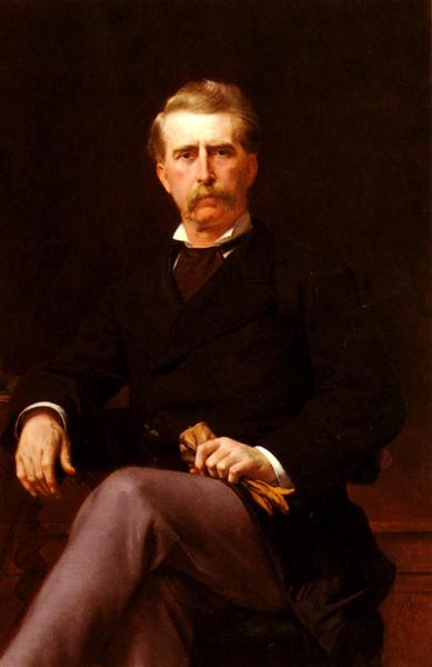 Portrait of John William Mackay, 1878 - Александр Кабанель