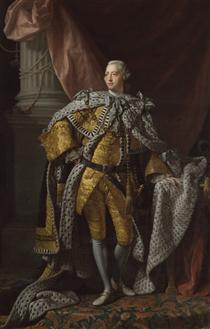 King George III in Coronation Robes - Алан Ремзі