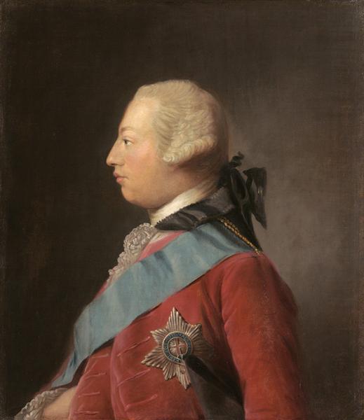 Portrait of King George III - Аллан Рэмзи