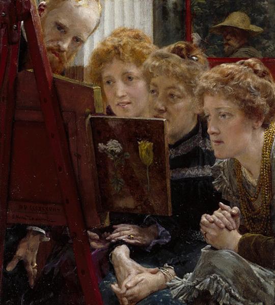 A Family Group, 1896 - Лоуренс Альма-Тадема