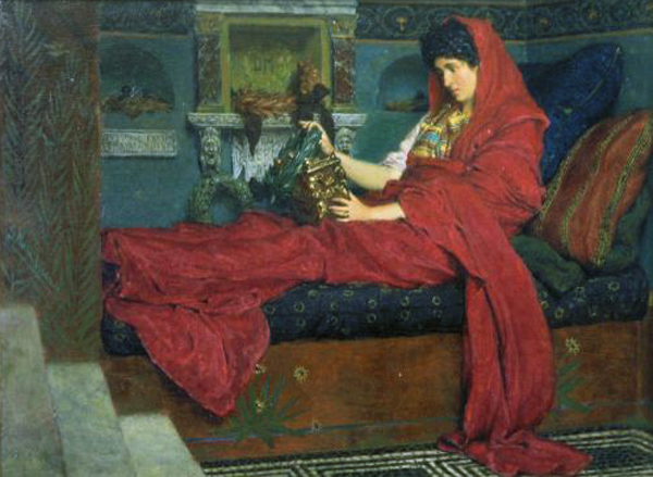 Agrippina with the Ashes of Germanicus - Лоуренс Альма-Тадема
