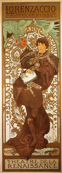 Lorenzaccio, 1896 - Alfons Mucha