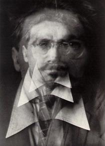 Vortograph of Ezra Pound - Alvin Langdon Coburn