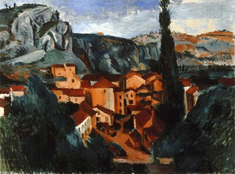 A Village, c.1912 - Андре Дерен