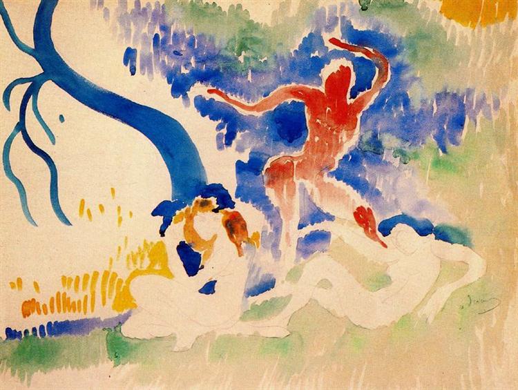 Bacchus dance, 1906 - Andre Derain